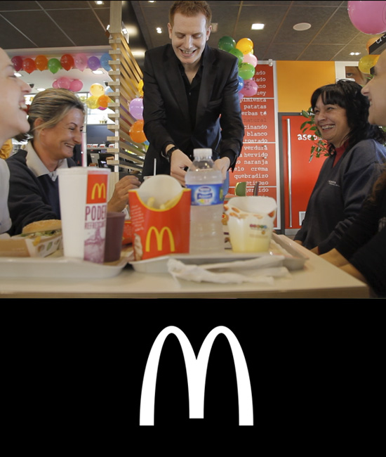Magia para McDonalds a cargo del mago Rafa Tamarit