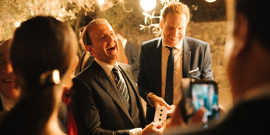 mago de cerca en tu boda o evento