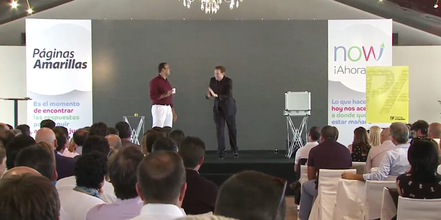 Mago para empresas. La magia de Rafa Tamarit